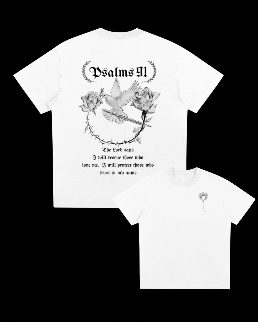 Psalms 91 T-Shirt