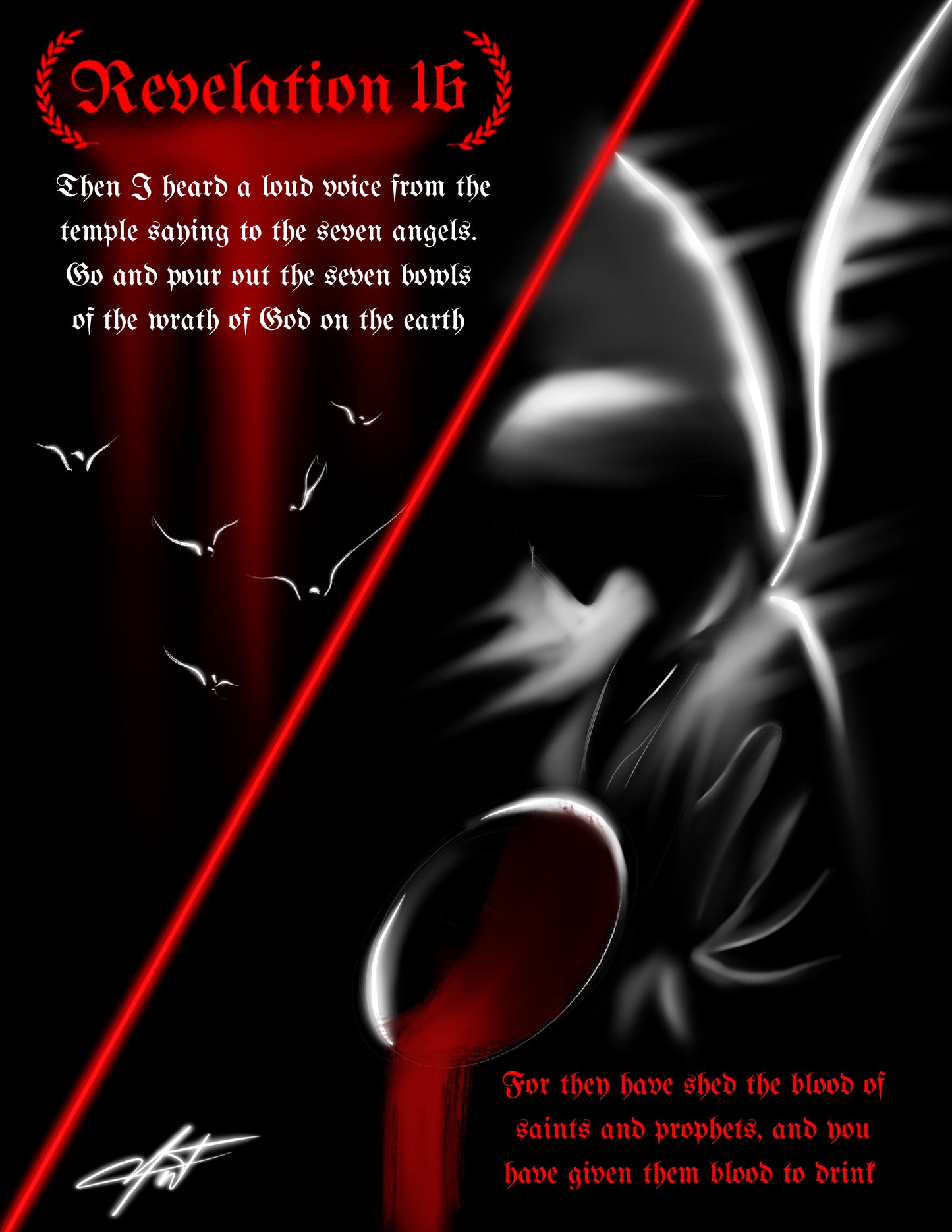 God’s Wrath Print 8.5x11 Print