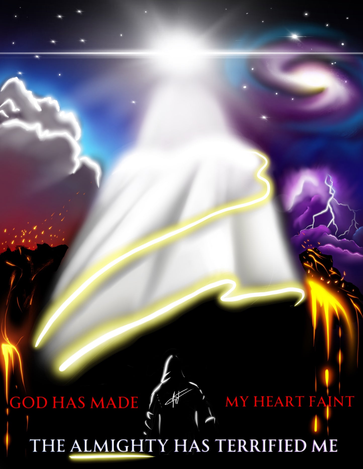Fear God 8.5x11 Print